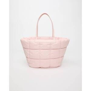 NEW VEE COLLECTIVE women's porter basque bag in seashell pink